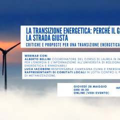 La transizione energetica: perché il gas non è la strada giusta